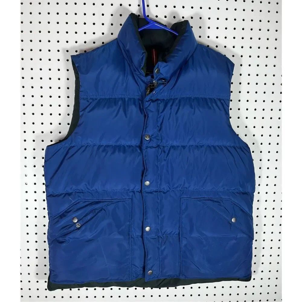 J.Crew Expedition packable goose down vest size L
